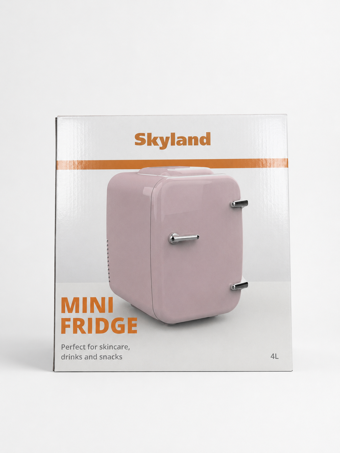 TreeJar Skyland Mini Fridge 4L / 6 Can – Portable Cooler & Warmer for Skincare, Cosmetics, Food & Drinks – Quiet, Energy Efficient Personal Beauty Fridge for Home, Office, Car & Travel (Pink) - view 15